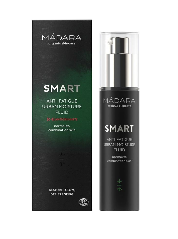 MÁDARA SMART ANTIOXIDANTS Anti-Fatigue denní fluid 50 ml MÁDARA