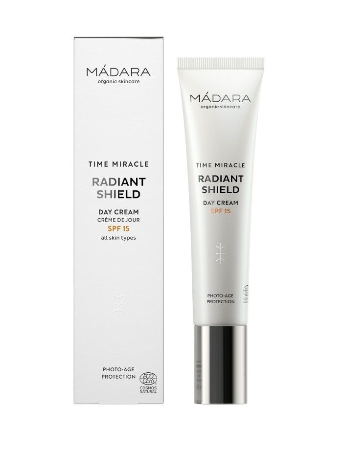 MÁDARA TIME MIRACLE Radiant Shield SPF15 denní krém 40 ml MÁDARA