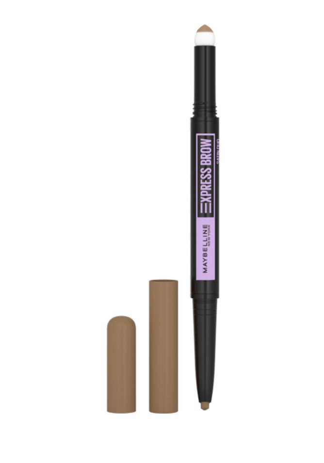 Maybelline Express Brow Satin Duo odstín 01 Dark Blonde tužka a pudr na obočí 9 g Maybelline