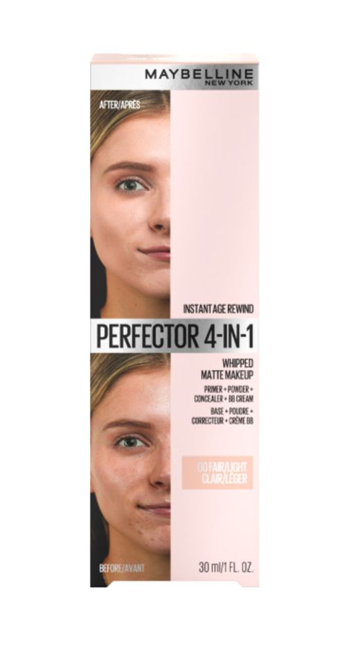 Maybelline Instant Age Rewind Perfector 4v1 odstín 00 Fair matující make-up 18 g Maybelline