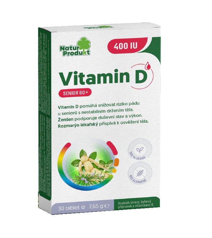 Naturprodukt Vitamin D Senior 60+ 30 tablet Naturprodukt