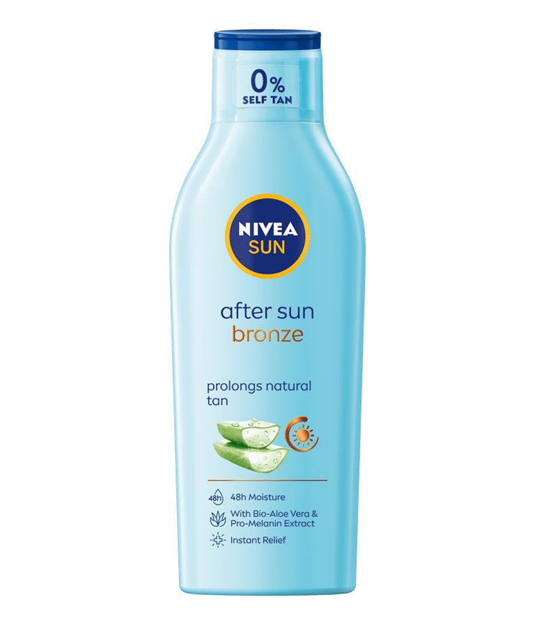 Nivea SUN Bronze mléko po opalování 200 ml Nivea