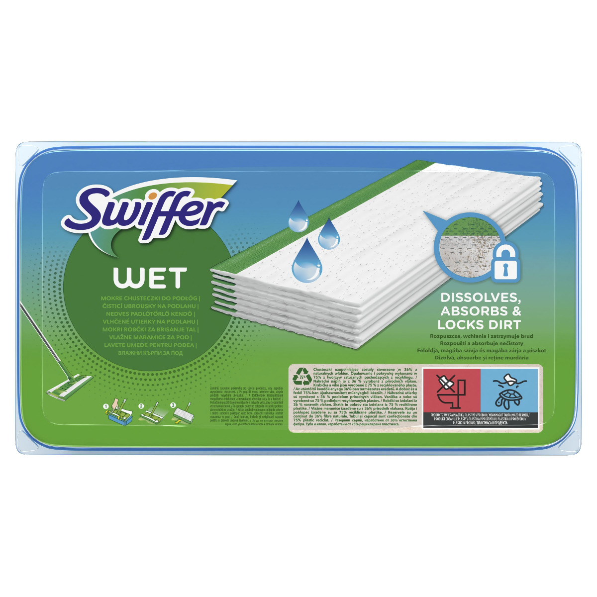 Swiffer Sweeper Ubrousky na podlahu citrus 20 ks Swiffer