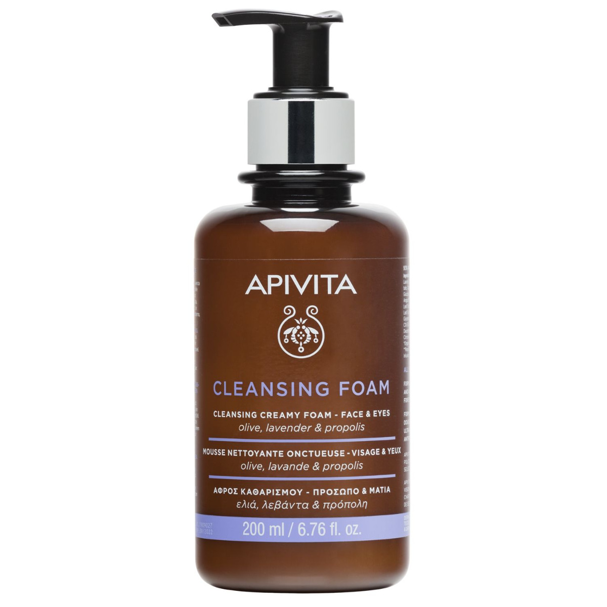 APIVITA Cleansing Foam čisticí krémová pěna 200 ml APIVITA