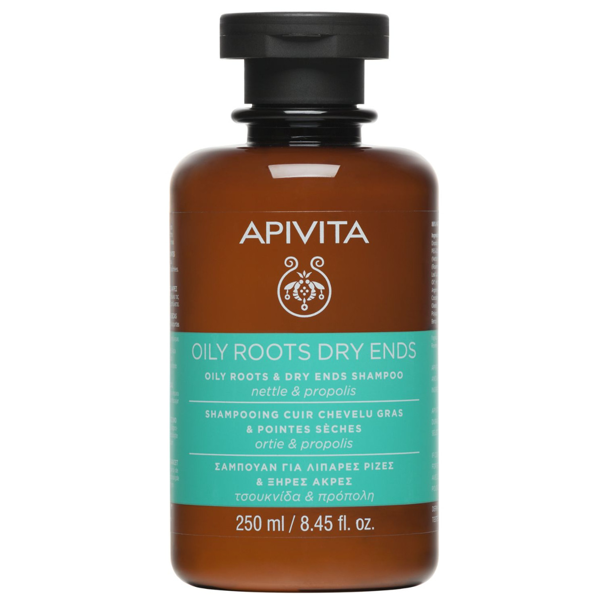 APIVITA Oily Roots Dry Ends šampon na mastné kořínky a suché konečky 250 ml APIVITA