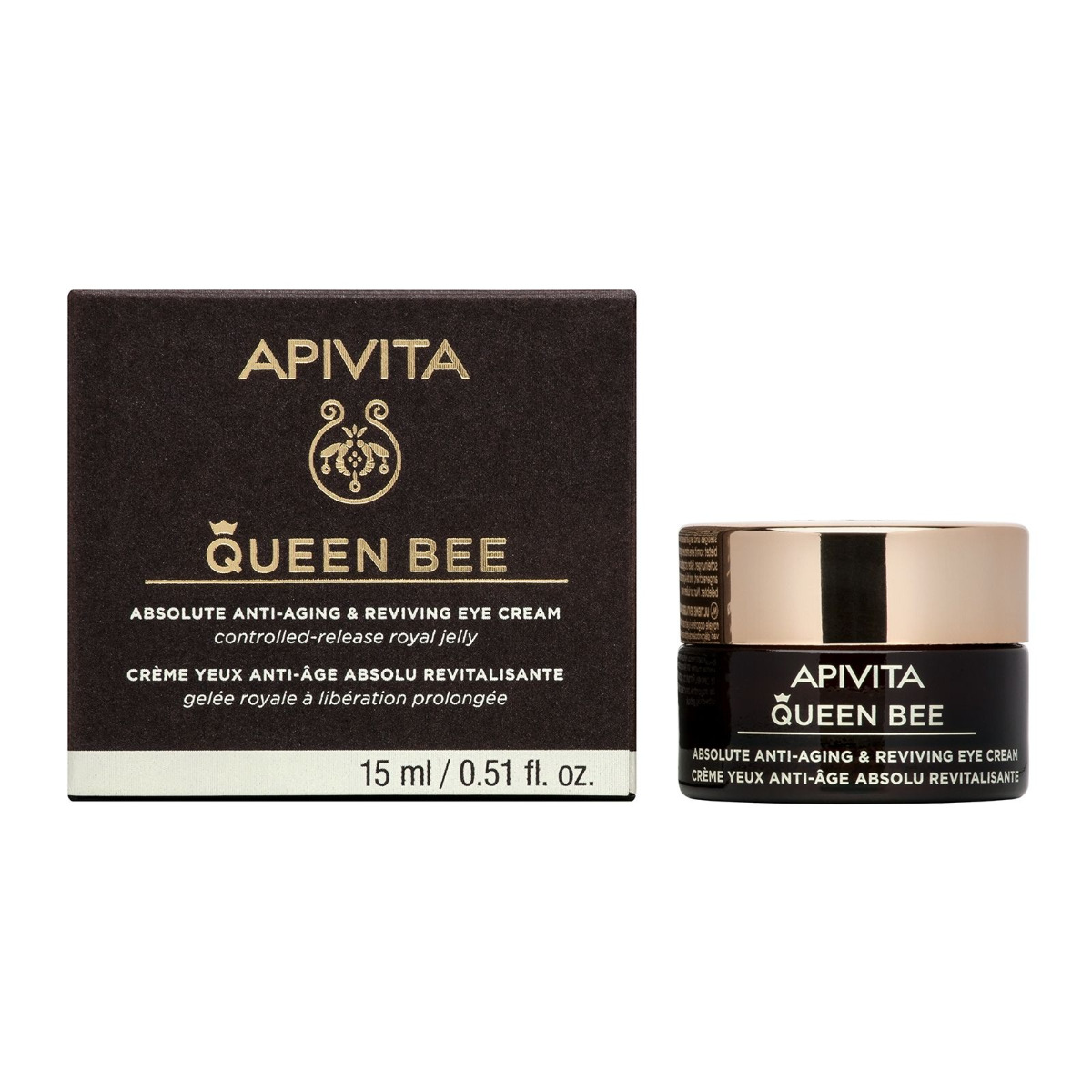 APIVITA Queen Bee oční krém proti vráskám 15 ml APIVITA