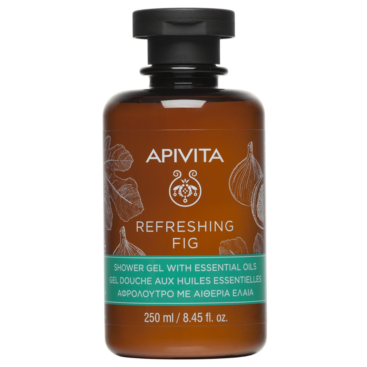 APIVITA Refreshing Fig sprchový gel s esenciálními oleji 250 ml APIVITA