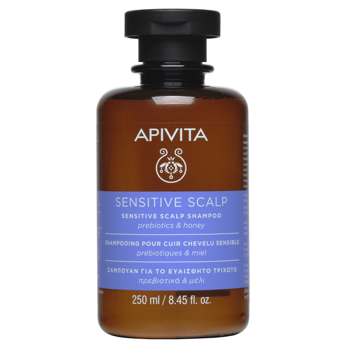 APIVITA Sensitive Scalp šampon na citlivou pokožku hlavy 250 ml APIVITA