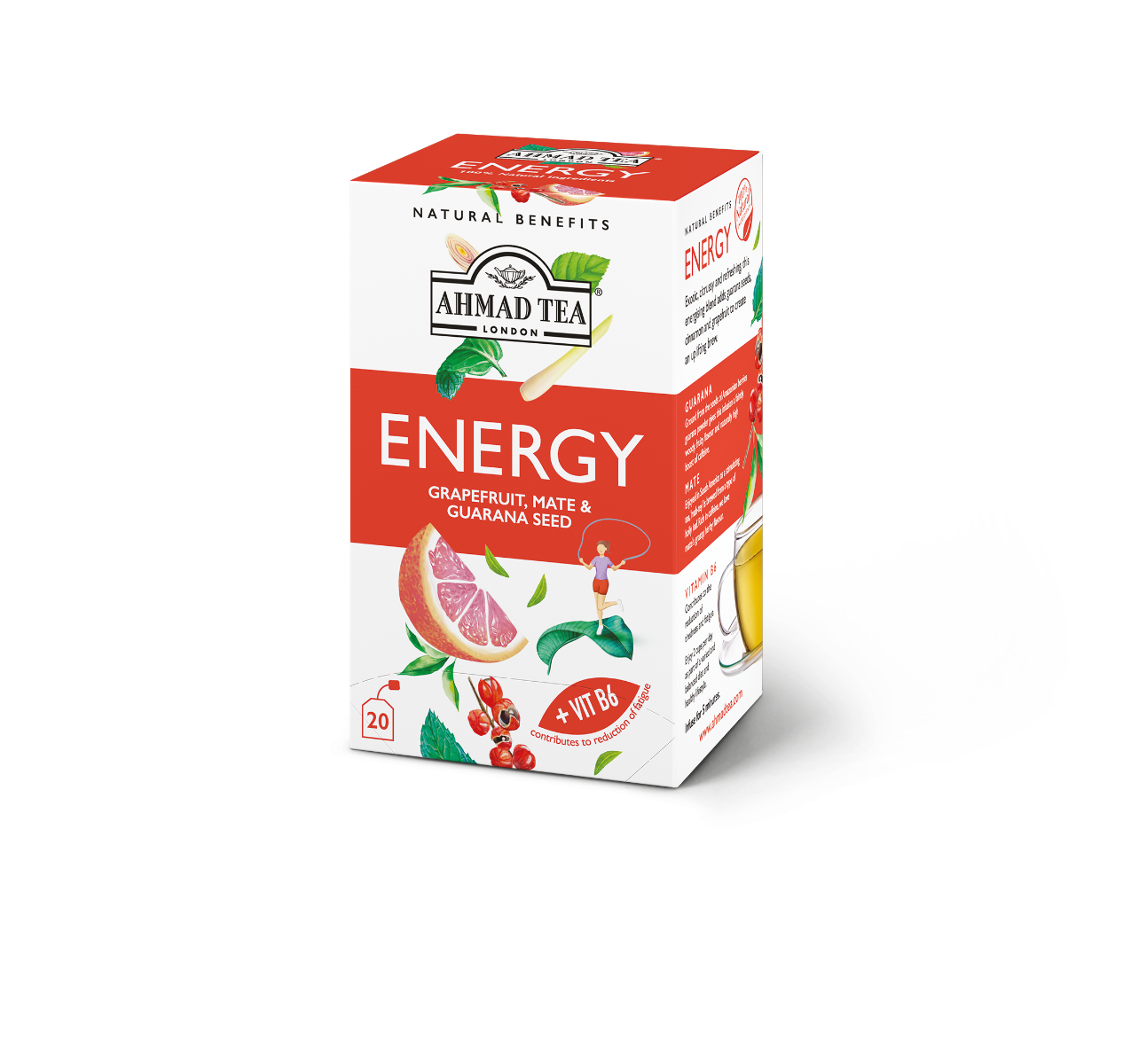 Ahmad Tea Energy porcovaný čaj 20x1