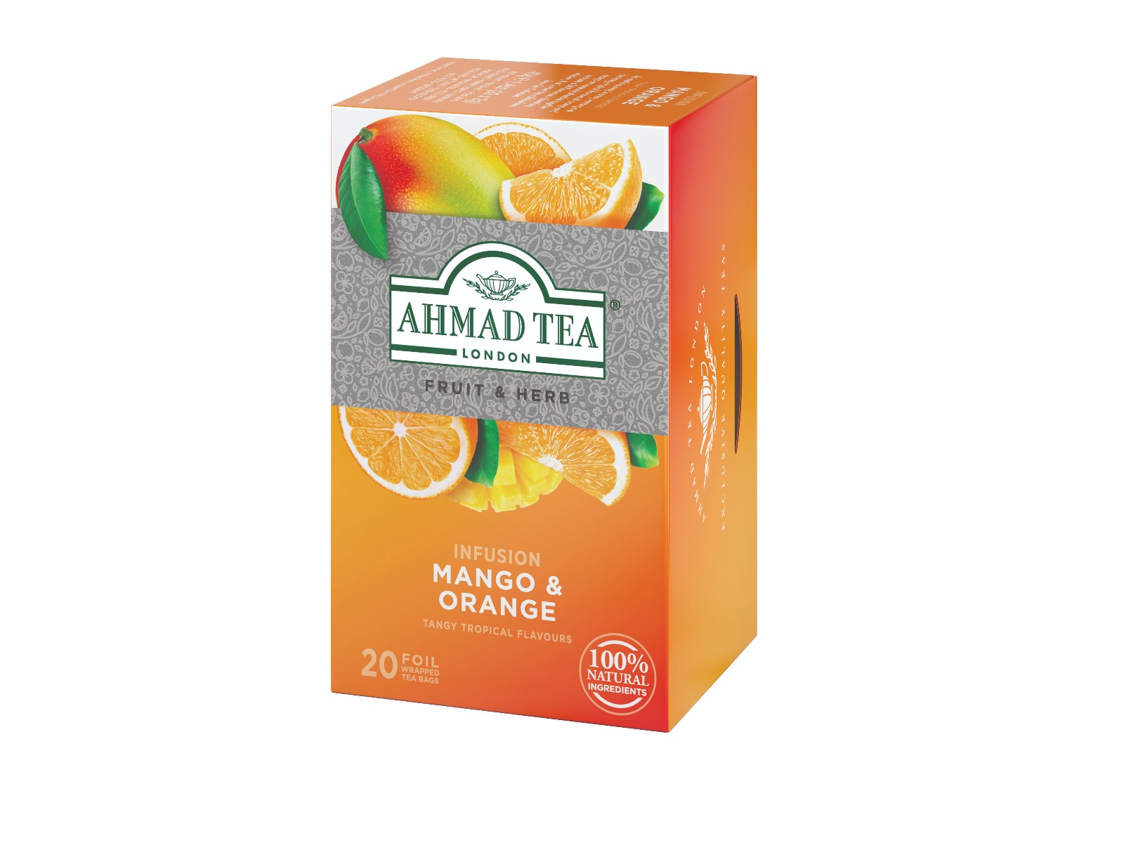 Ahmad Tea Mango&Orange porcovaný čaj 20x2 g Ahmad Tea