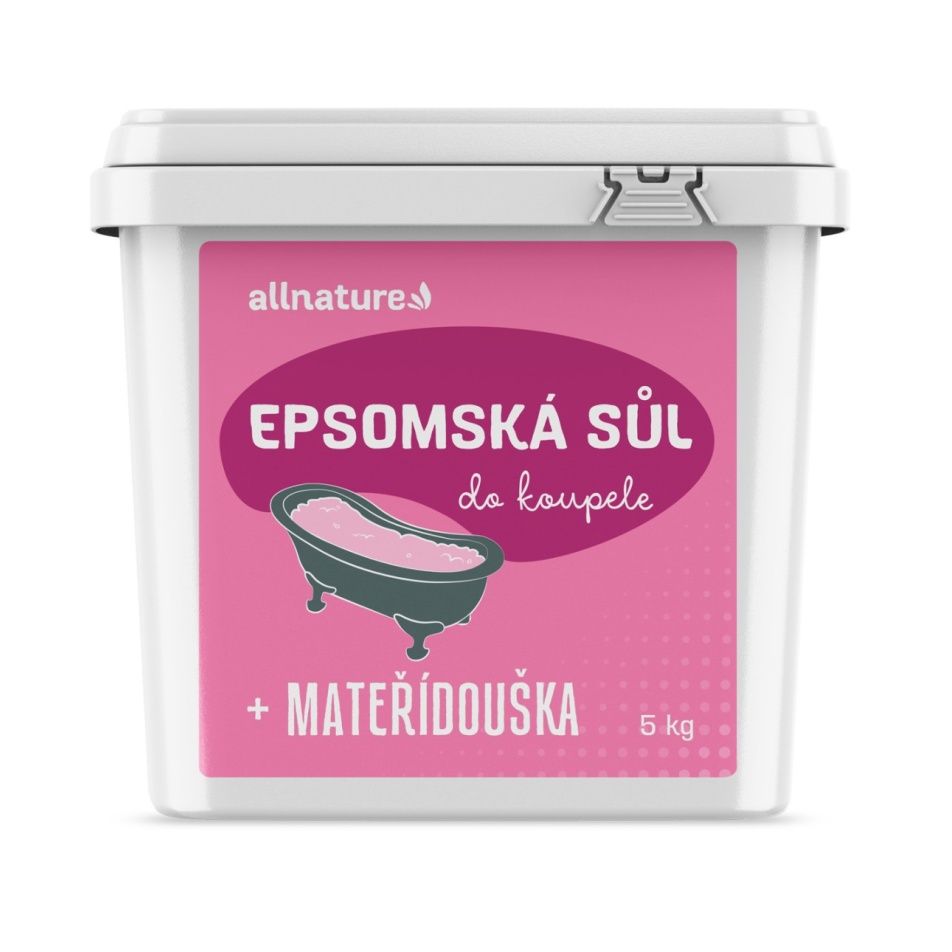 Allnature Epsomská sůl Mateřídouška 5 kg Allnature