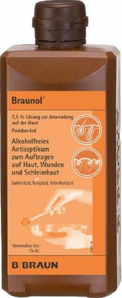 B. Braun Braunol kožní roztok 500 ml B. Braun