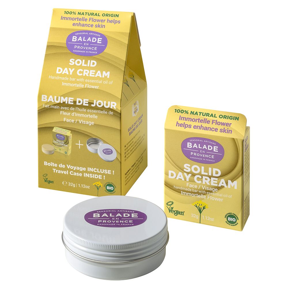 Balade en Provence Tuhý denní krém BIO 32 g + cestovní pouzdro Balade en Provence