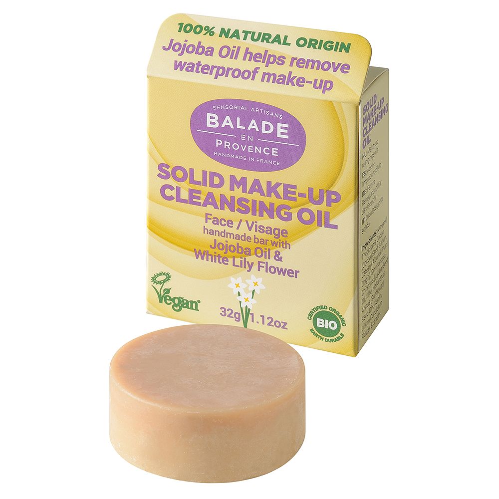 Balade en Provence Tuhý odličovací olej pleti a make-upu očí BIO 32 g Balade en Provence