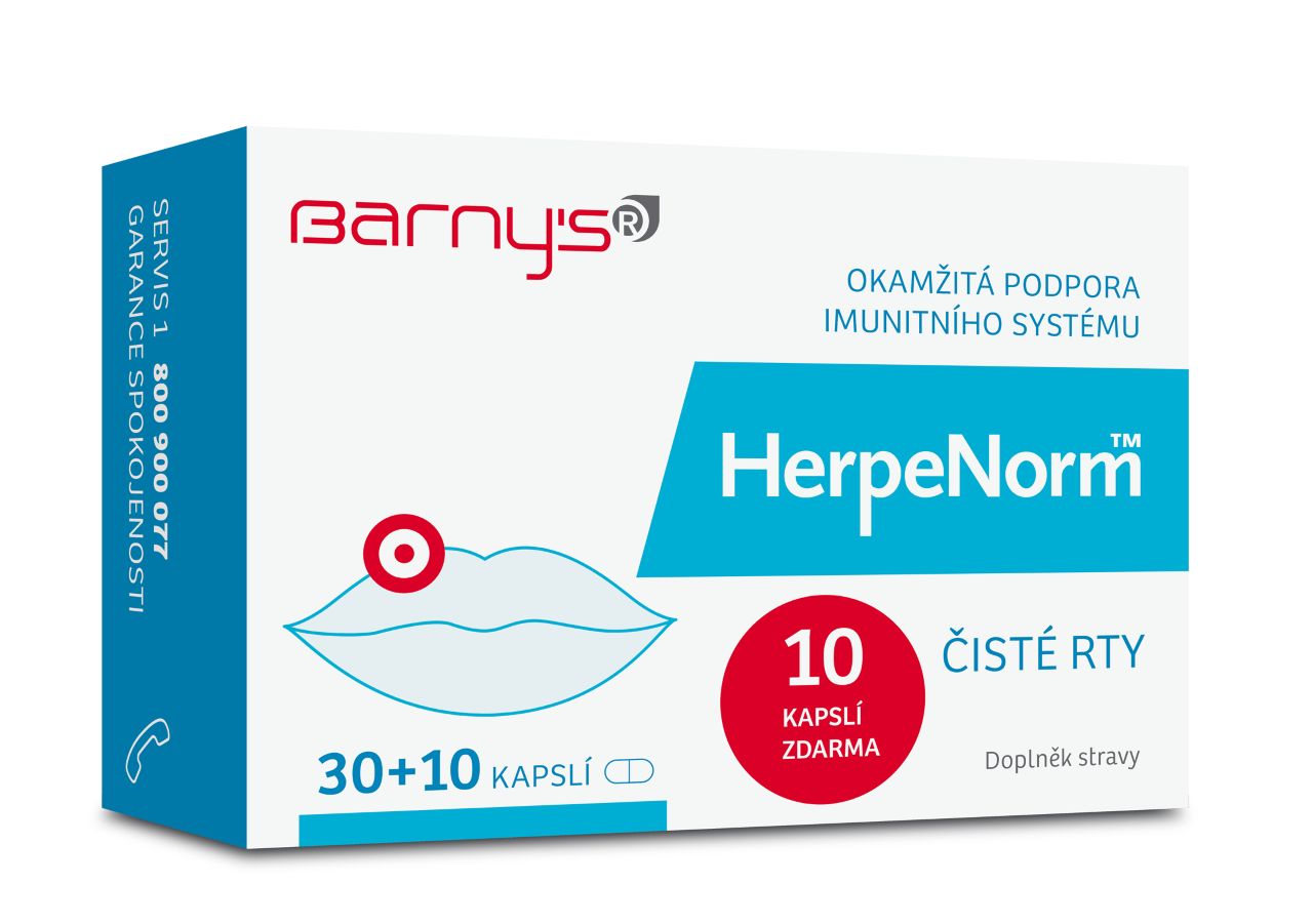 Barny´s HerpeNorm 30+10 kapslí Barny´s