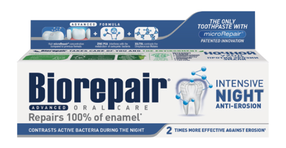 BioRepair Advanced Intenstive Night zubní pasta 75 ml BioRepair