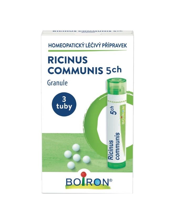 Boiron RICINUS COMMUNIS CH5 granule 3x4 g Boiron