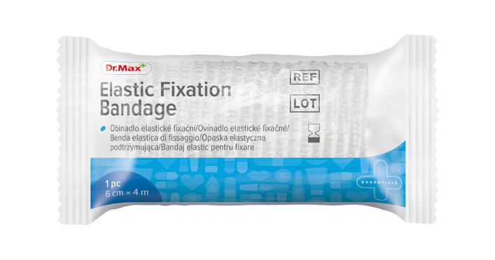Dr.Max Elastic Fixation Bandage 6 cm x 4 m 1 ks Dr.Max