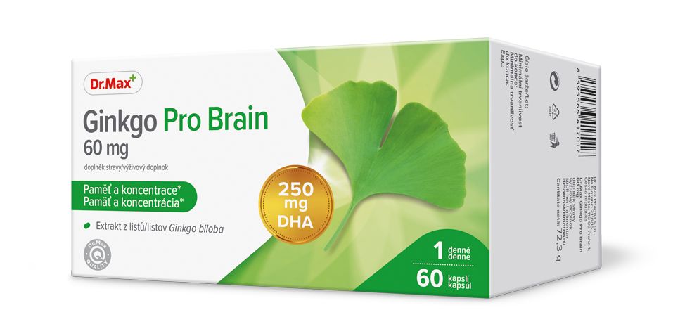 Dr.Max Ginkgo Pro Brain 60 kapslí Dr.Max