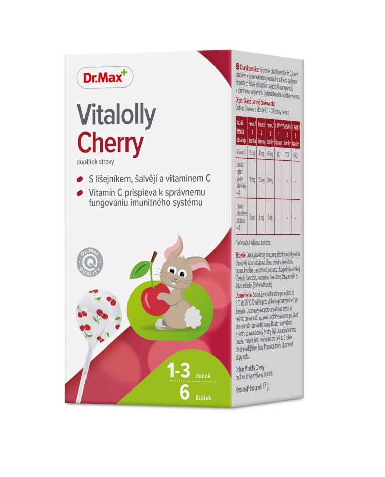 Dr.Max Vitalolly Cherry s lišejníkem