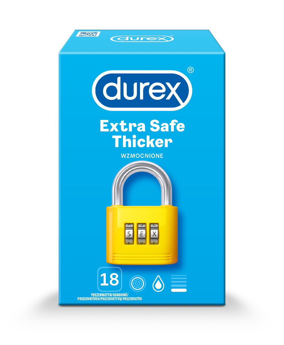 Durex Extra Safe kondomy 18 ks Durex