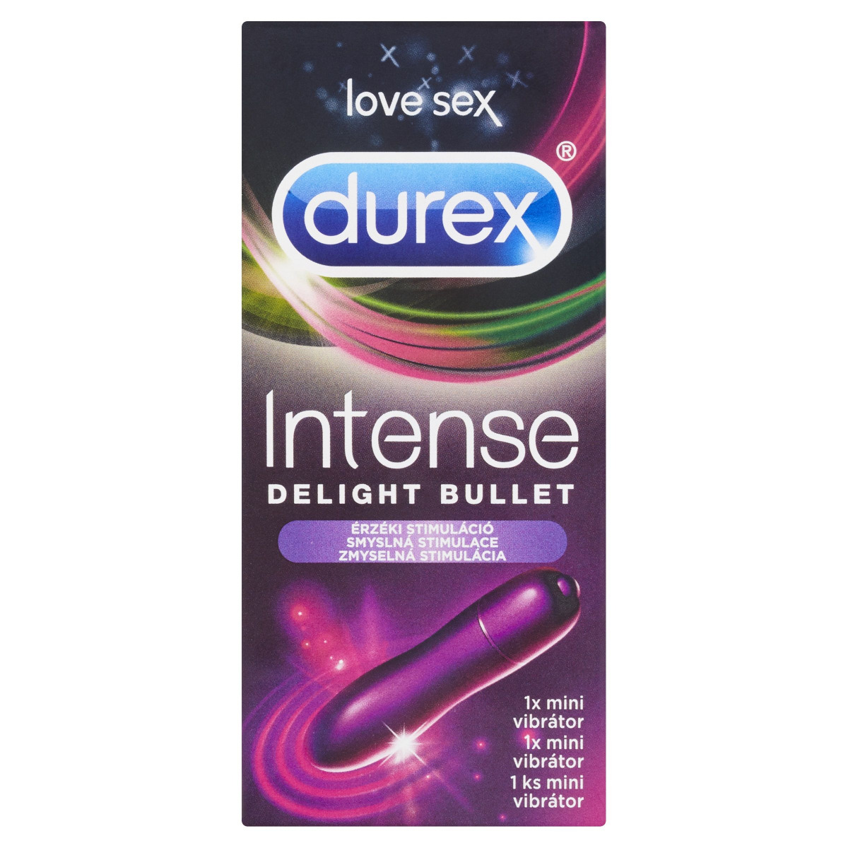 Durex Intense Delight Bullet mini vibrátor 1 ks Durex
