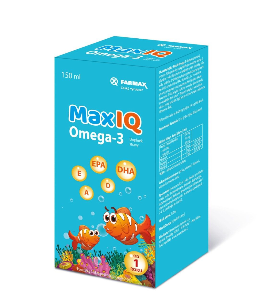 Farmax MaxIQ Omega-3 150 ml Farmax