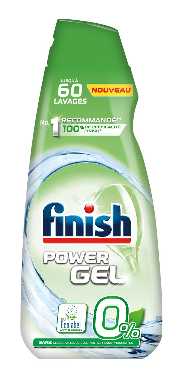 Finish 0% Gel do myčky nádobí 900 ml Finish