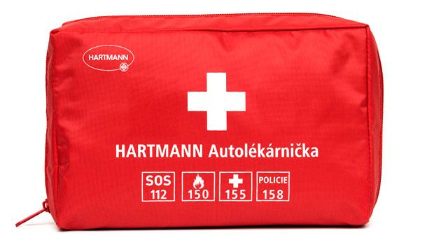 Hartmann Autolékárnička červená Hartmann