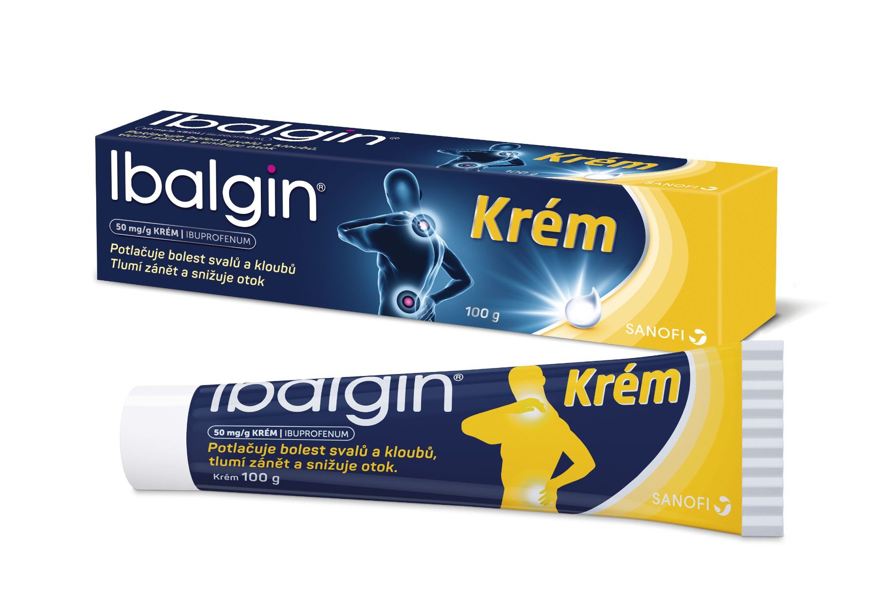 Ibalgin 50 mg/g krém 100 g Ibalgin