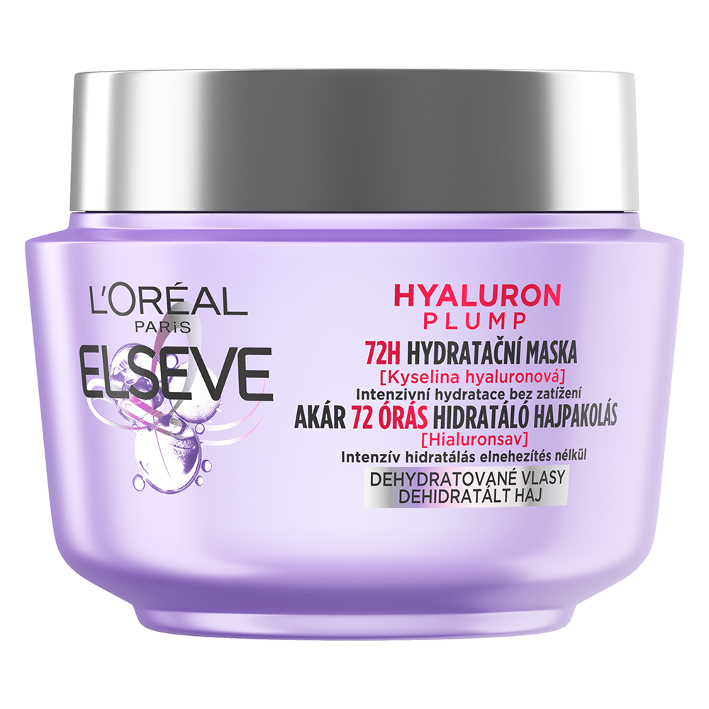 Loréal Paris Elseve Hyaluron Plump 72H hydratační maska s kyselinou hyaluronovou 300 ml Loréal Paris