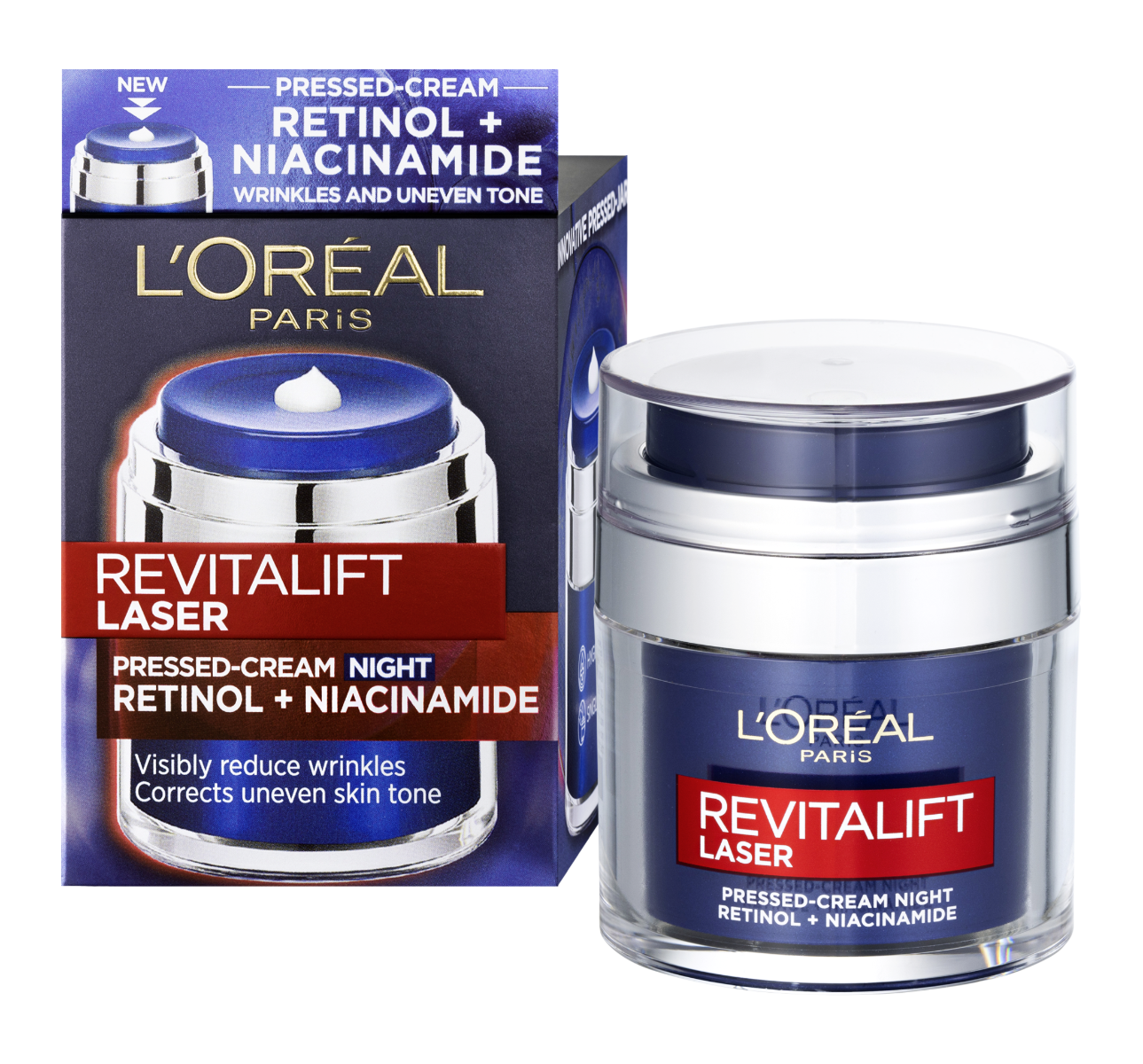 Loréal Paris Revitalift Laser Pressed Cream s retinolem noční krém 50 ml Loréal Paris