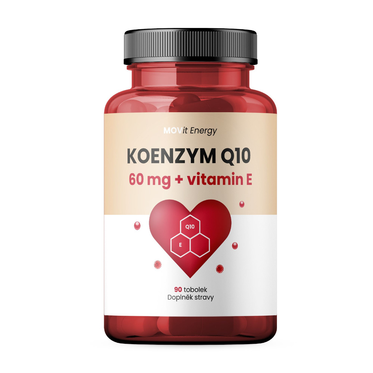 MOVit Energy Koenzym Q10 60 mg + vitamin E 90 tobolek MOVit Energy