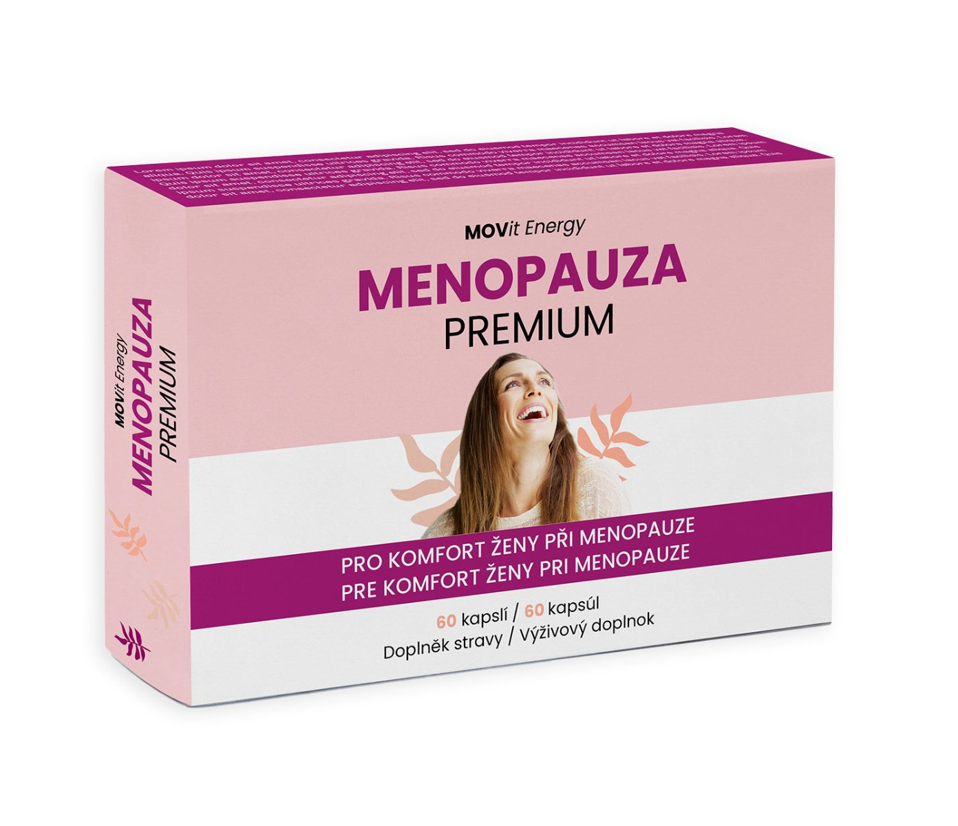 MOVit Energy Menopauza Premium 60 kapslí MOVit Energy