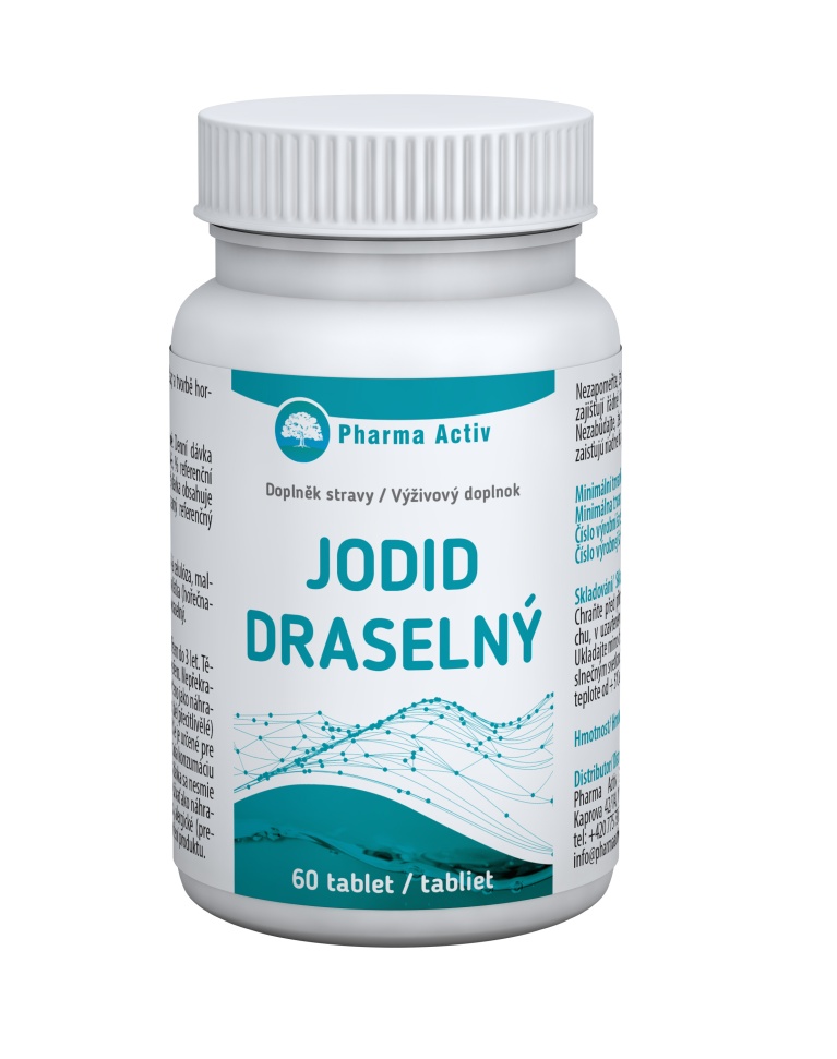 Pharma Activ Jodid draselný 60 tablet Pharma Activ