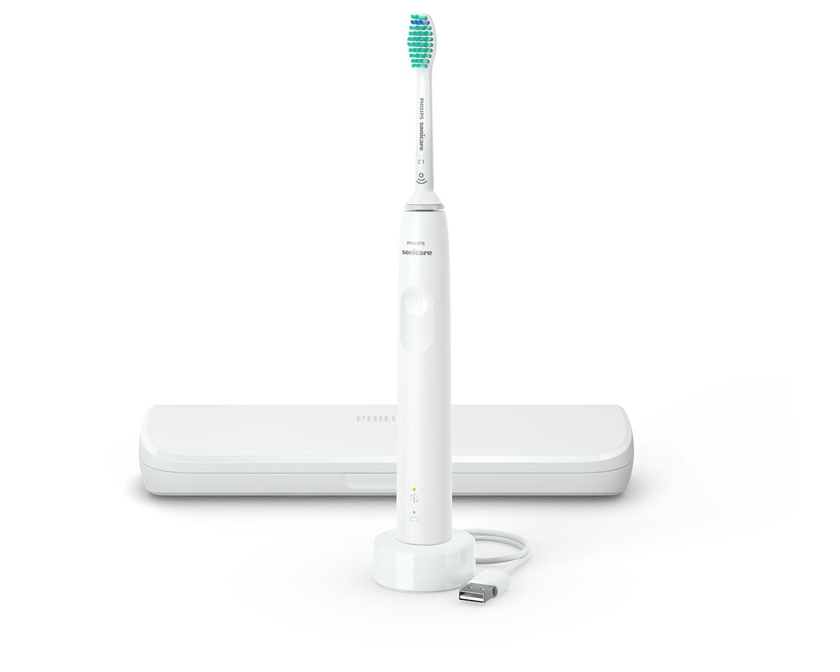 Philips Sonicare ProResults 3100 HX3673/13 sonický zubní kartáček bílý Philips Sonicare