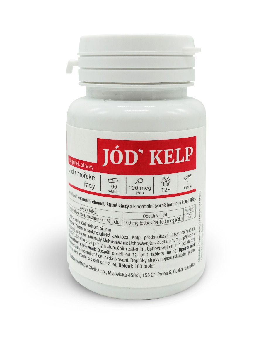 Red health care Jód KELP 100 tablet Red health care