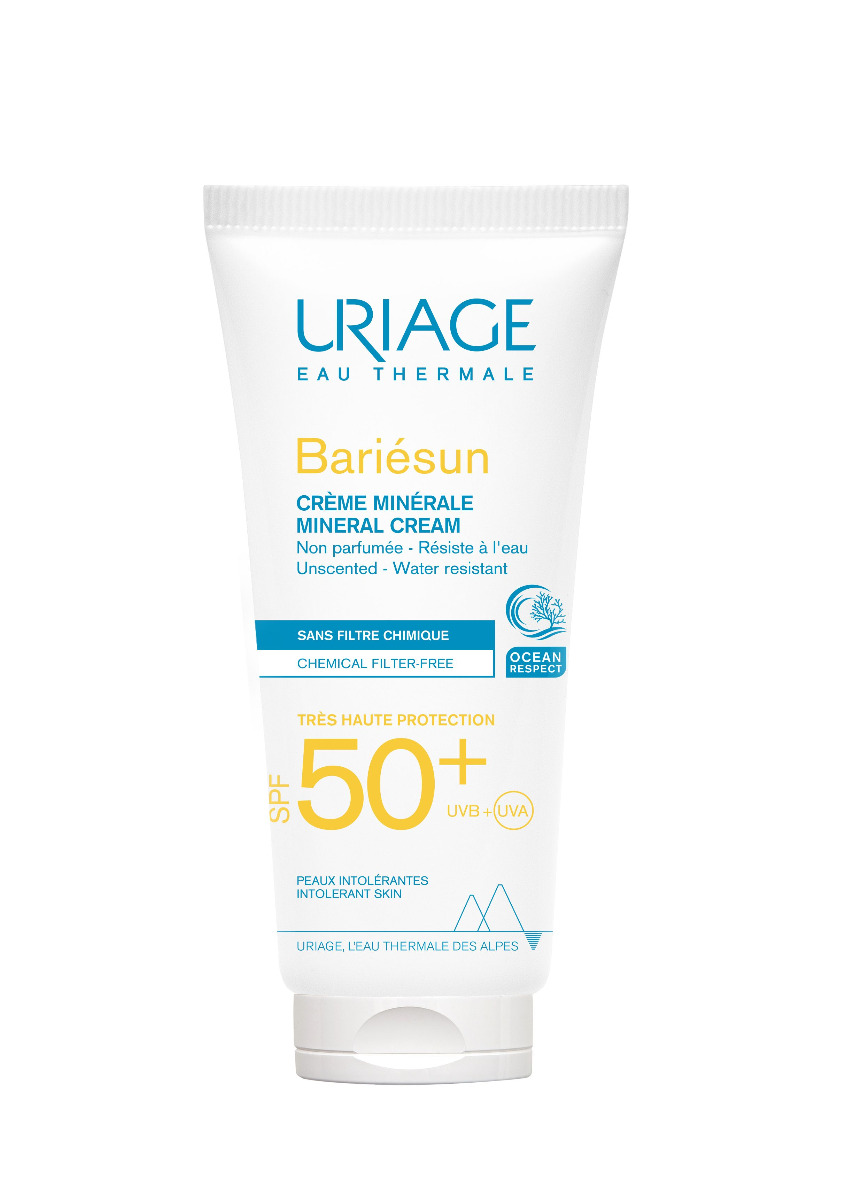 Uriage Bariésun Minerální opalovací krém SPF50+ 100 ml Uriage