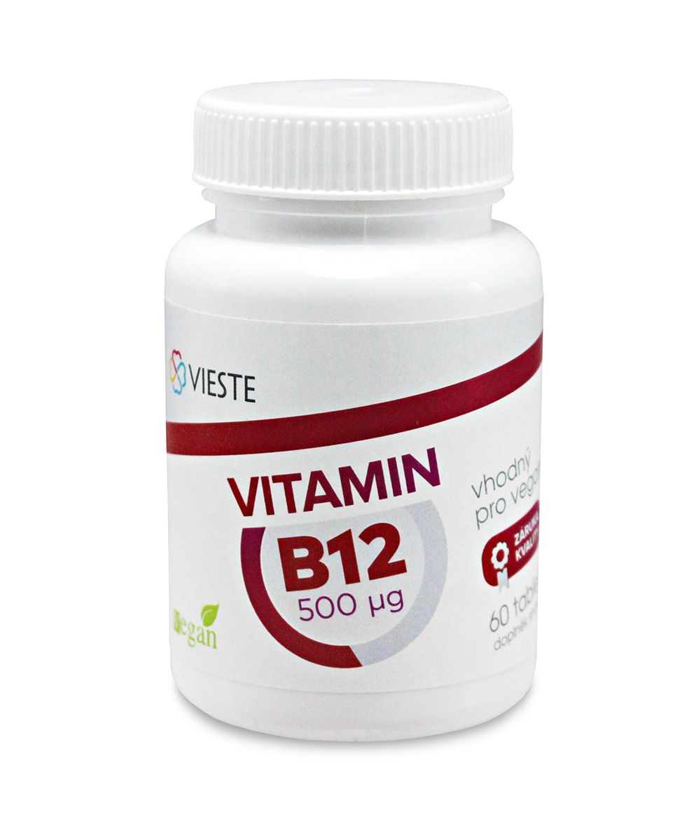 Vieste Vitamin B12 500 µg 60 tablet Vieste