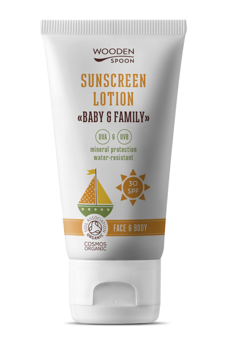 WoodenSpoon Opalovací tělové mléko SPF30 150 ml WoodenSpoon