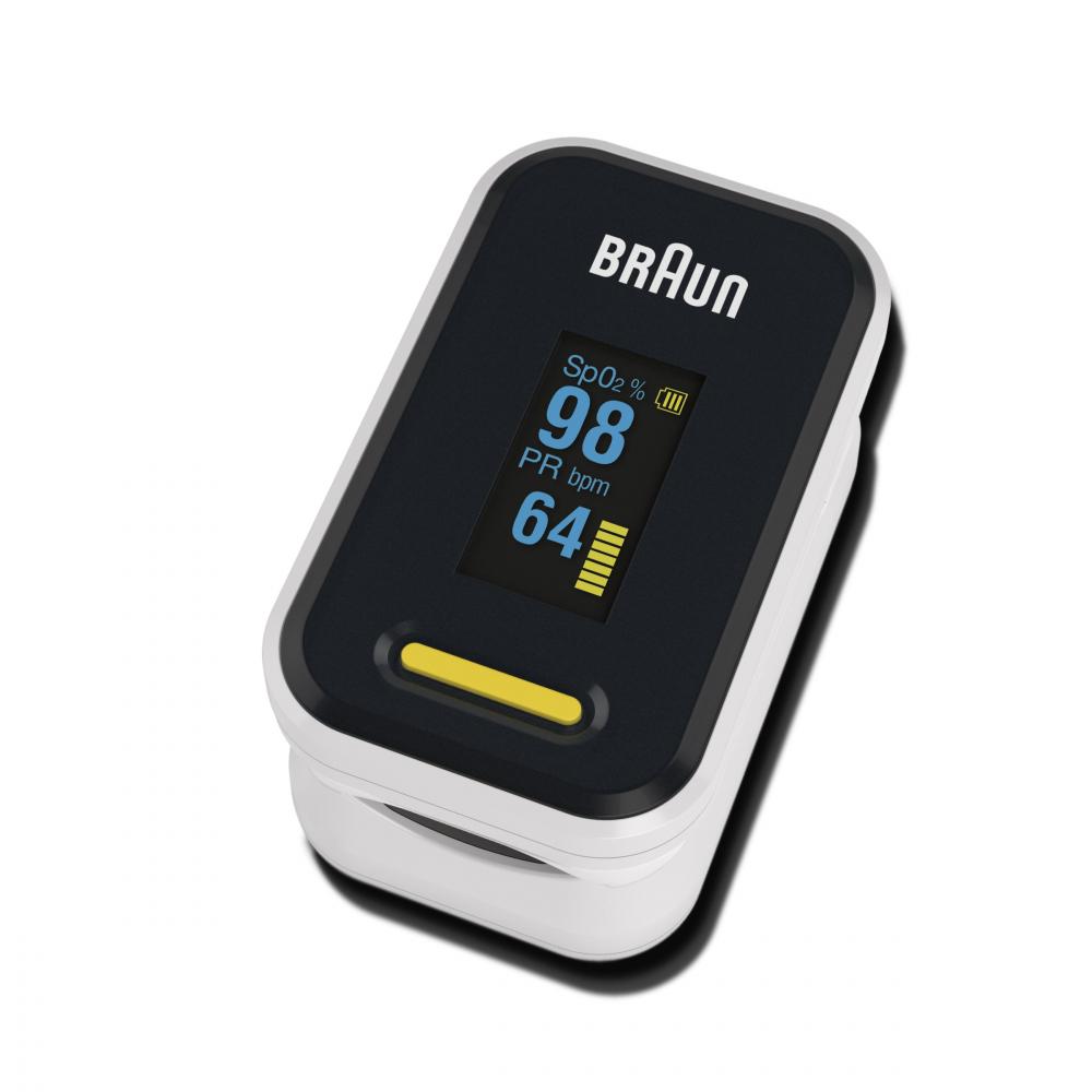 Braun 1 YK-81CEU pulzní oxymetr s OLED displejem Braun