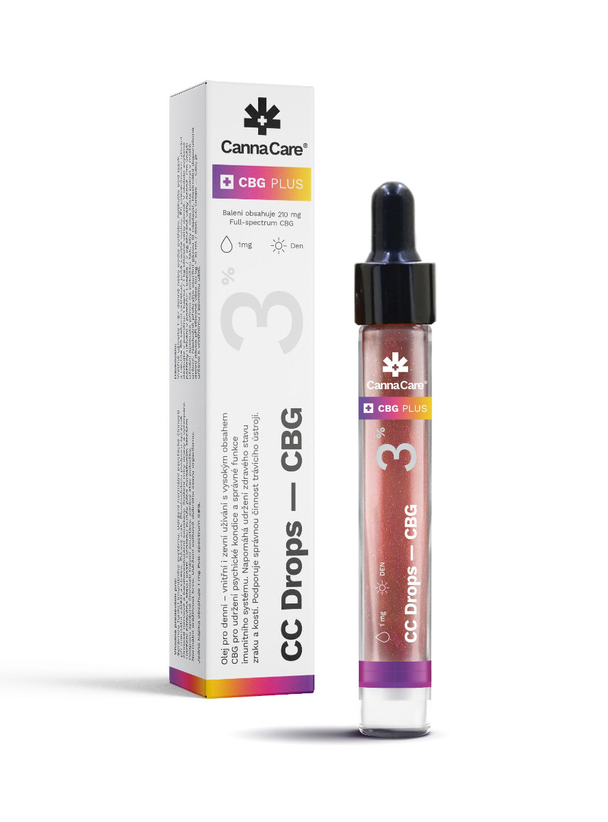 CannaCare CC Drops - CBG 3% den 7 ml CannaCare