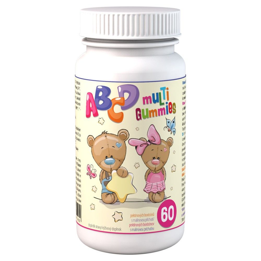 Clinical ABCD Multi Gummies 60 pektinových bonbónů Clinical