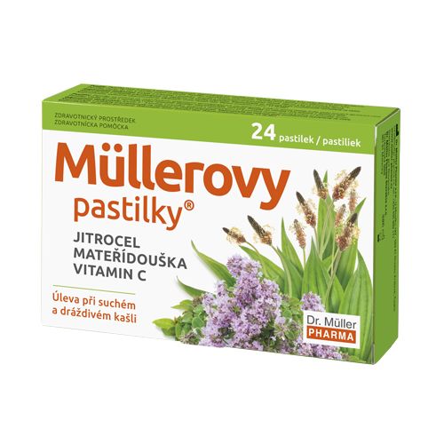 Dr. Müller Müllerovy pastilky s jitrocelem