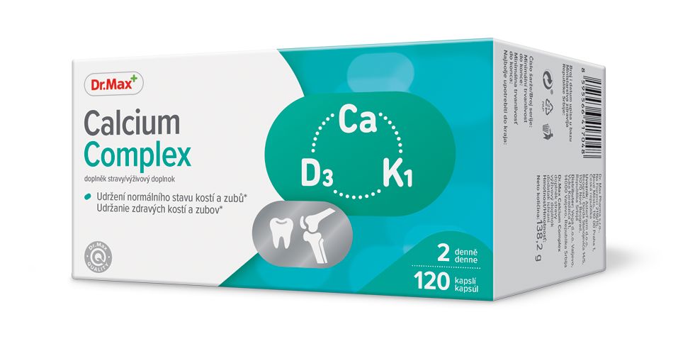 Dr.Max Calcium Complex 120 kapslí Dr.Max
