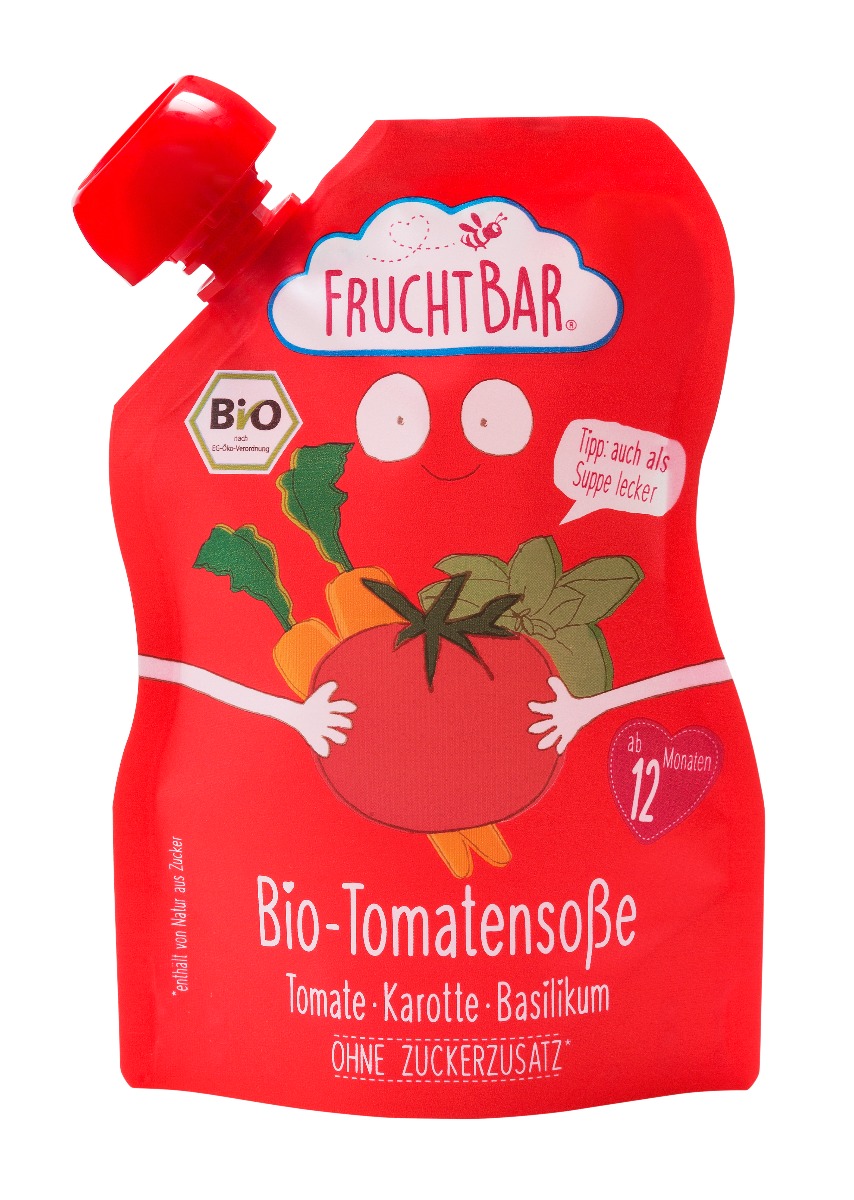 FruchtBar BIO Rajčatová omáčka 190 g FruchtBar