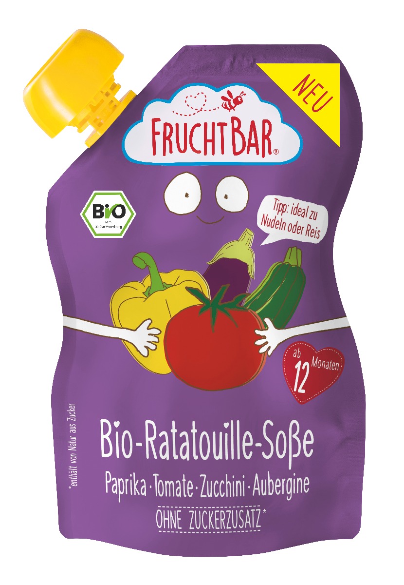 FruchtBar BIO Ratatouille omáčka 190 g FruchtBar