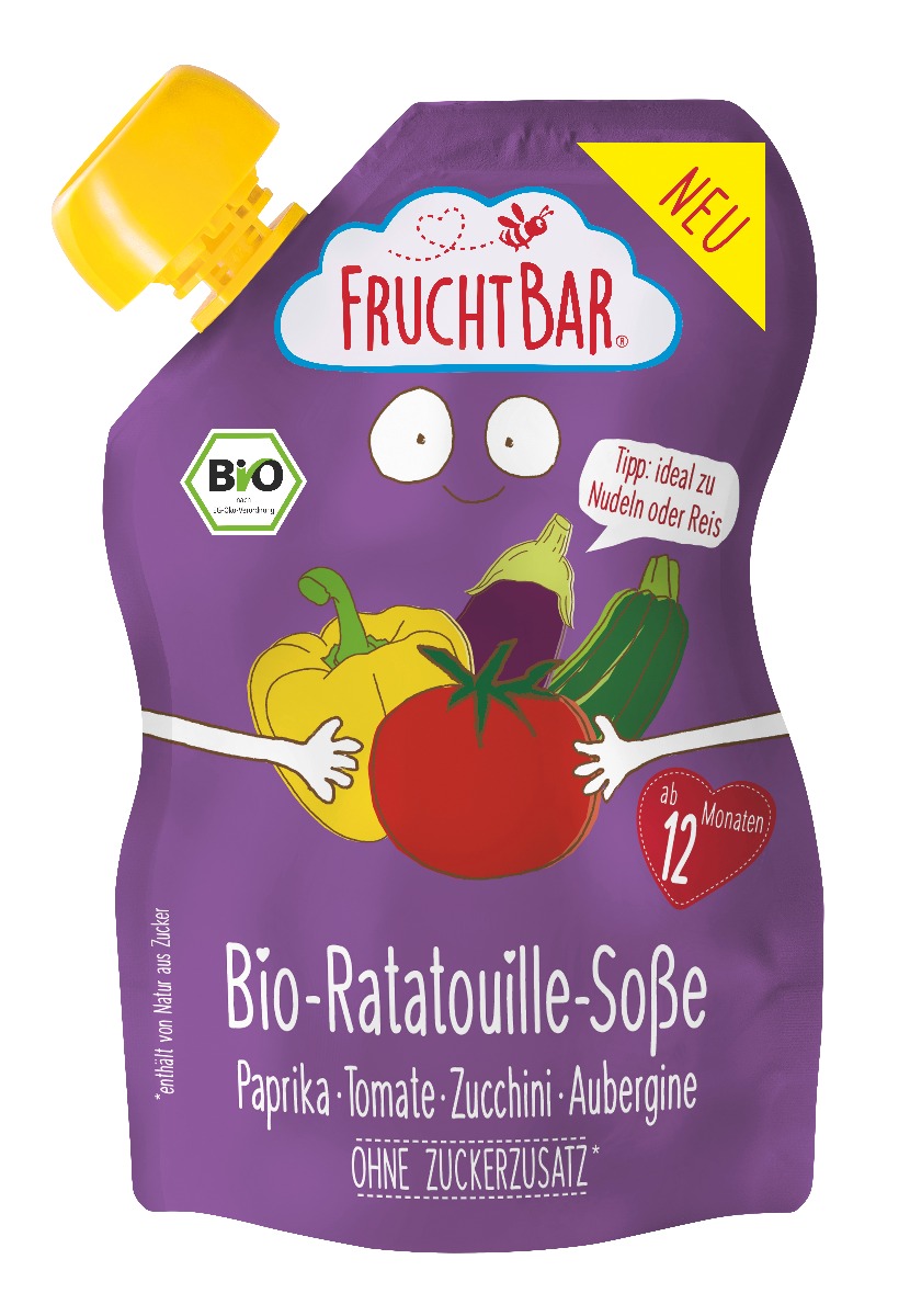 FruchtBar BIO Ratatouille omáčka 190 g FruchtBar