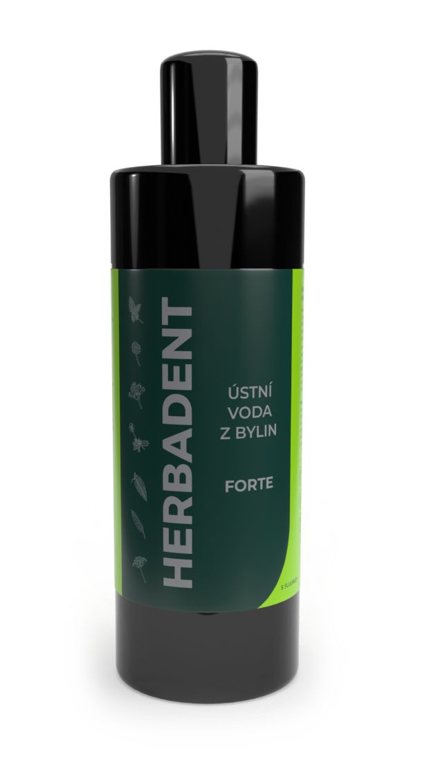 Herbadent Original Forte bylinná ústní voda 400 ml Herbadent