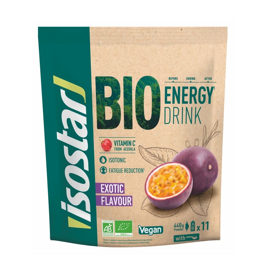 Isostar BIO Energy drink Exotické ovoce 440 g Isostar